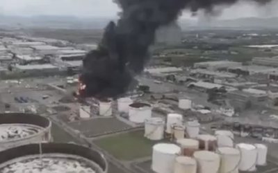 EXPLOSIÓN EN DEPÓSITO DE COMBUSTIBLE EN ITALIA DEJA AL MENOS 5 MUERTOS